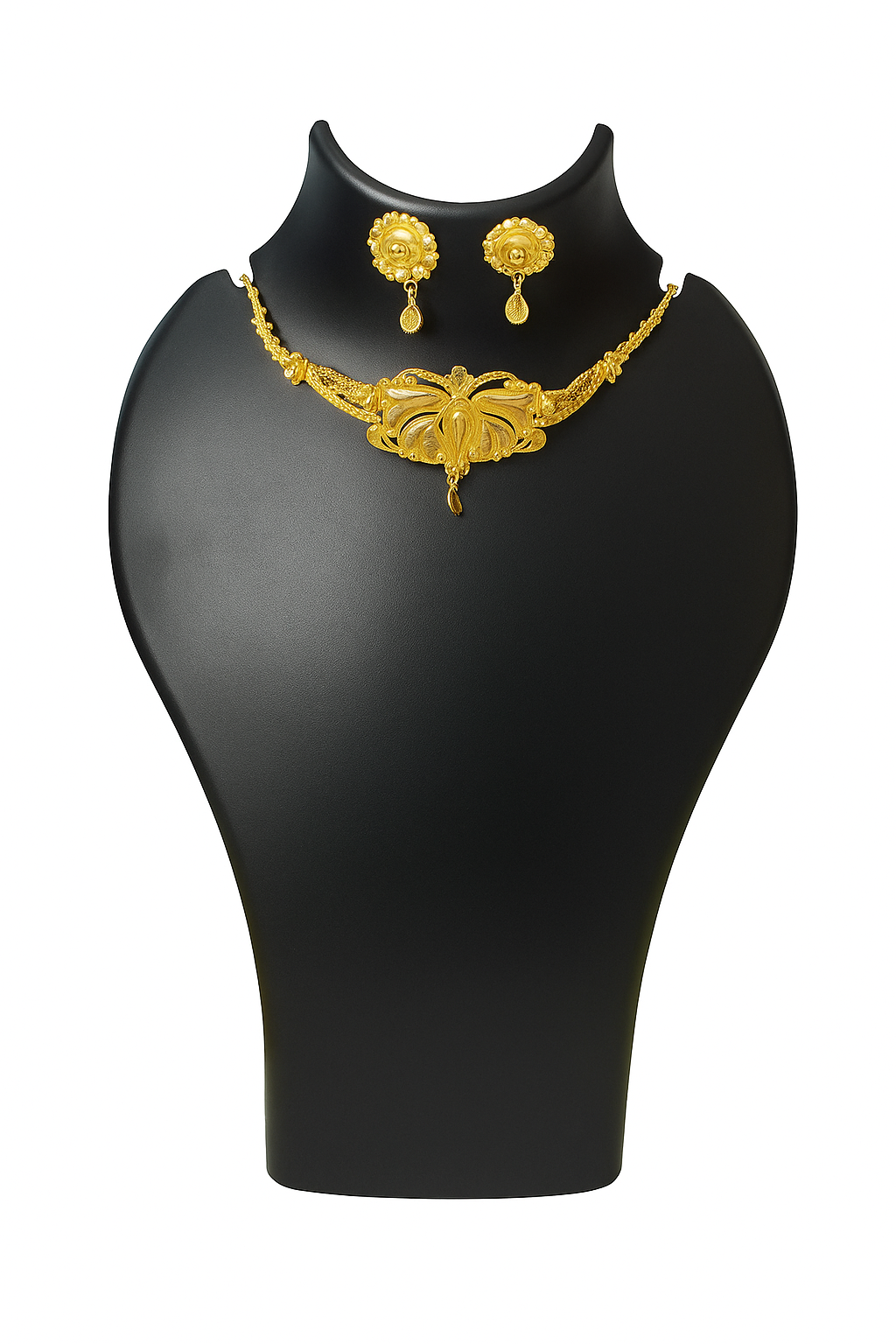 BUTTERFLY CHOKER NECKLACE SET